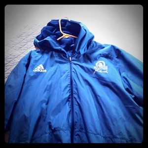 2017 Adidas Boston Marathon wind jacket XL